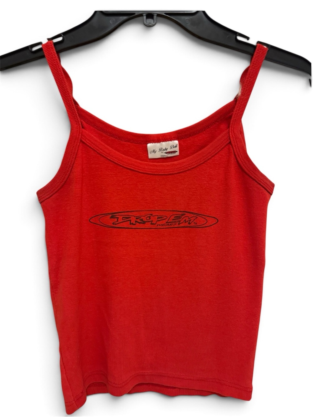 Red Y2K Tank